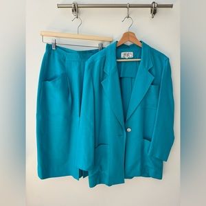 Vintage Christian Dior Skirt Suit